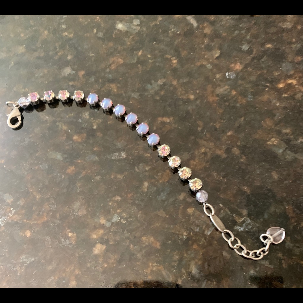 Sabika Haute Couture Lavender London Bracelet 75$